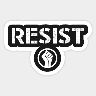 Resist Protest Shirts Hoodies and Gifts Sticker